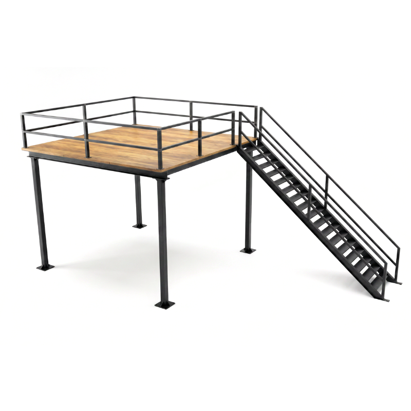 13.4 m² Mezzanine Floor System - Load Capacity: 500 kg/m²