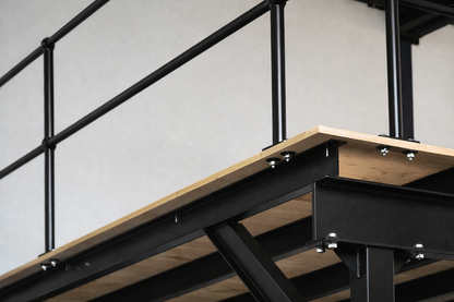13.4 m² Mezzanine Floor System - Load Capacity: 500 kg/m²